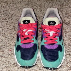 Colorful Adidas sneakers
